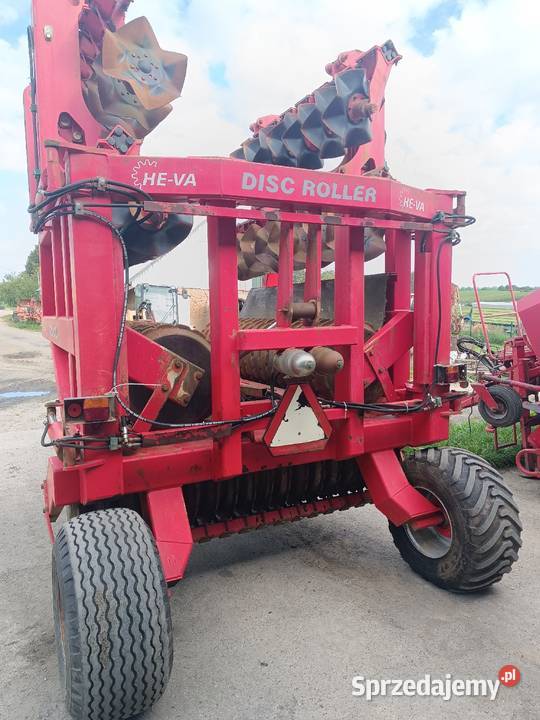 Brona talerzowa HEVA Disc Roller FALISTE TALERZE nieuszkodzony Suwałki