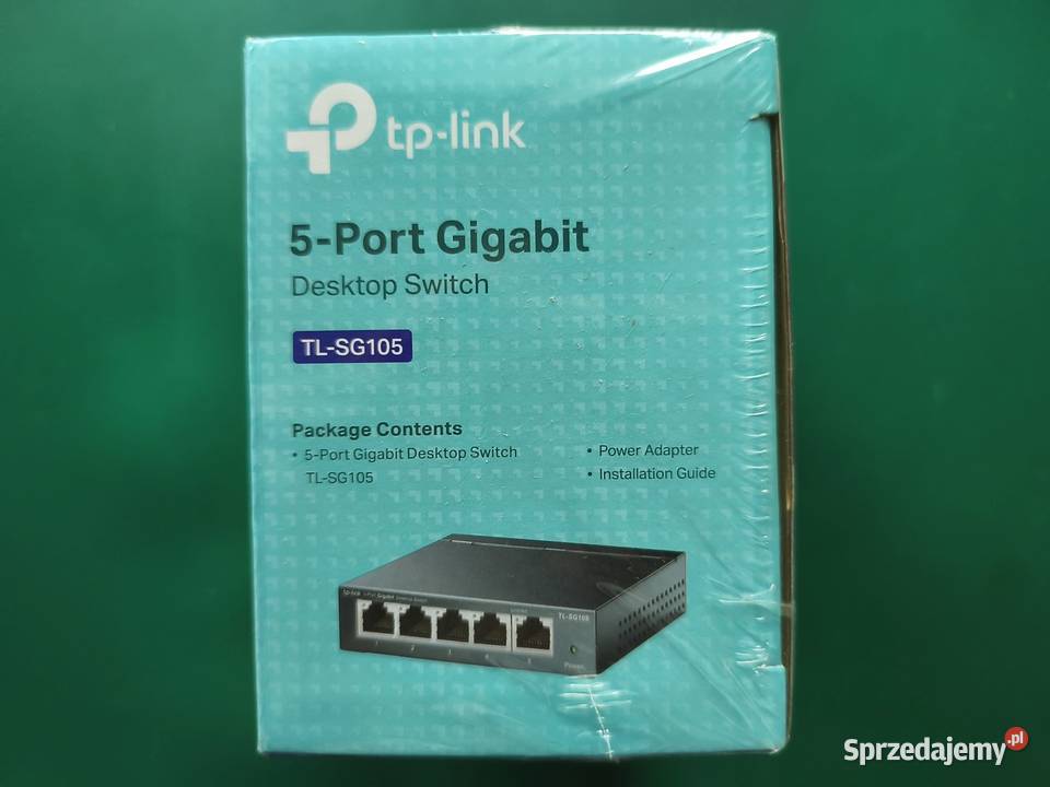 Nowy switch TPLINK TLSG105UN Ver 80 switch podkarpackie Miejsce Piastowe