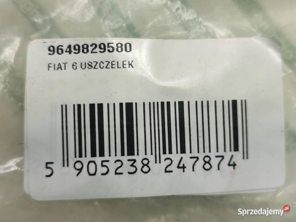 USZCZELKA KOLEKTORA DOLOTOWEGO 6 FIAT SCUDO 2007 Kolektory ssące lubelskie