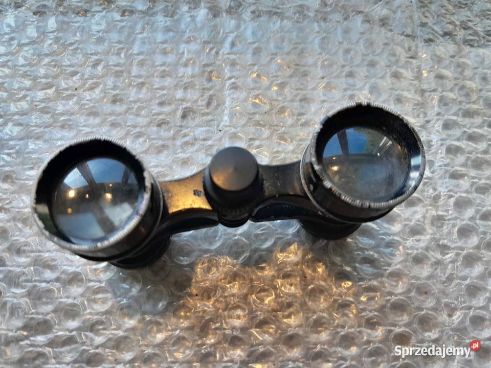 Stara mała lornetka teatralna zabytek retro Dąbrowa Górnicza