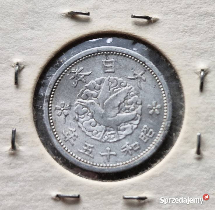 C8 JAPONIA 1 Sen 1938 r Numizmatyka Wola Kruszyńska sprzedam