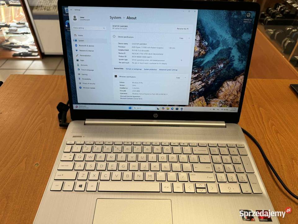 Laptop HP 15seq2401nw 156