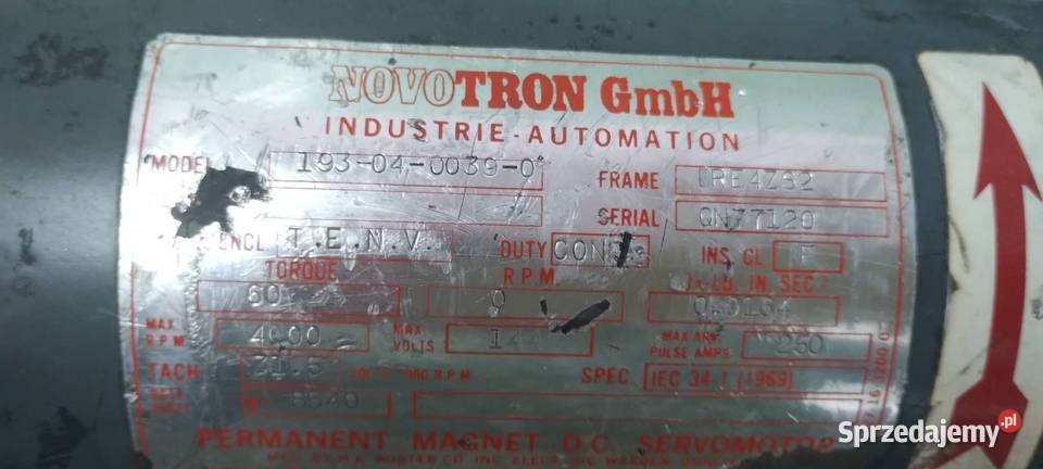 Silnik elektryczny serwomotor Kraków