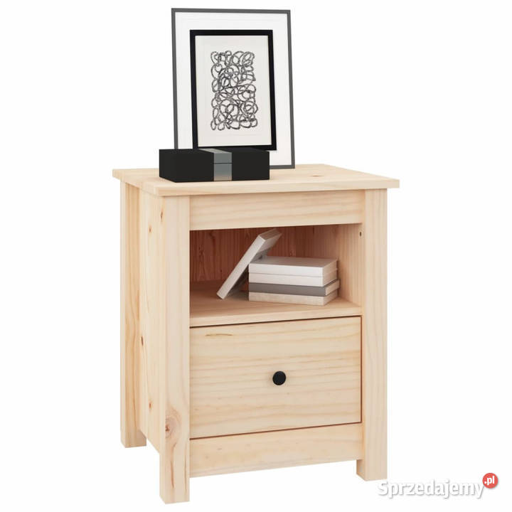 Szafki nocne 2 40x35x49 lite drewno sosnowe Warszawa sprzedam