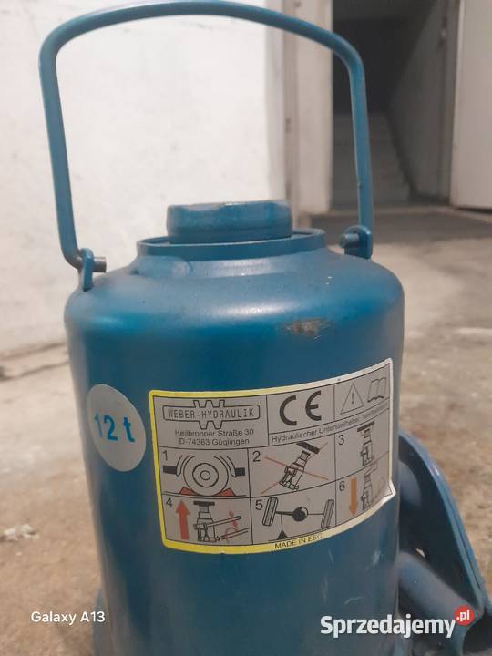 Lewarek Podnośnik hydrauliczny WEBER 12T Piotrków Trybunalski