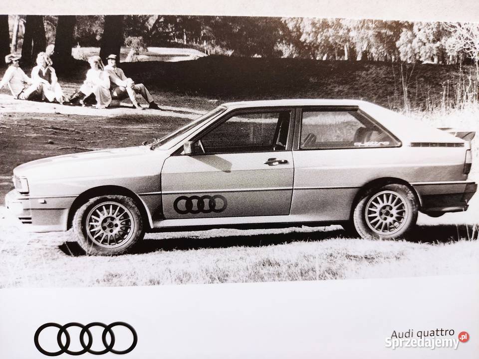 Pocztówka widokówka Audi quattro Głuchołazy sprzedam