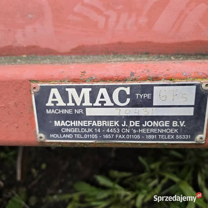 Agregat uprawowy nieuszkodzony