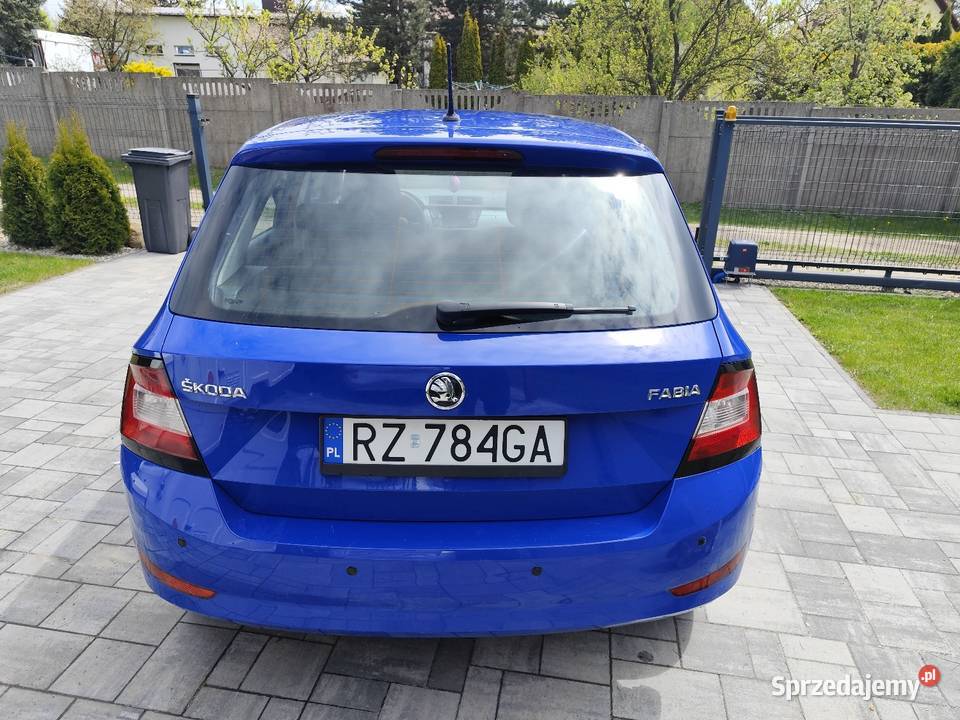 Skoda Fabia III 2019 10 MPI 75 Benzyna LPG Salon elektryczne szyby podkarpackie Rzeszów