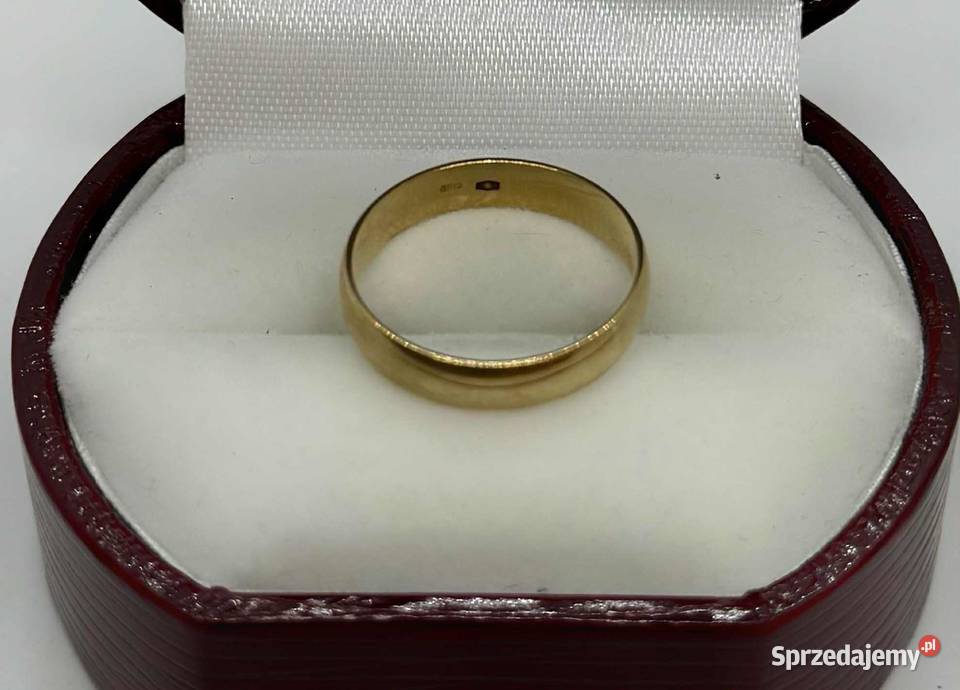 Złota Obrączka pr 333 185g R14 Obrączki Elbląg