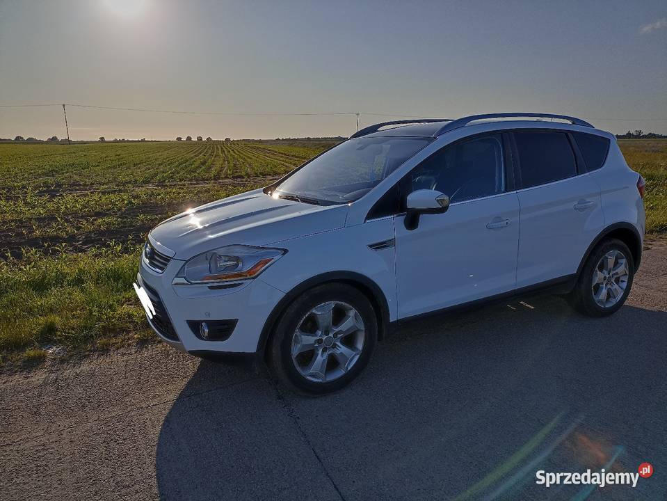 Ford Kuga MK1 Titanium czarna skóra 4x4 stały Słupsk