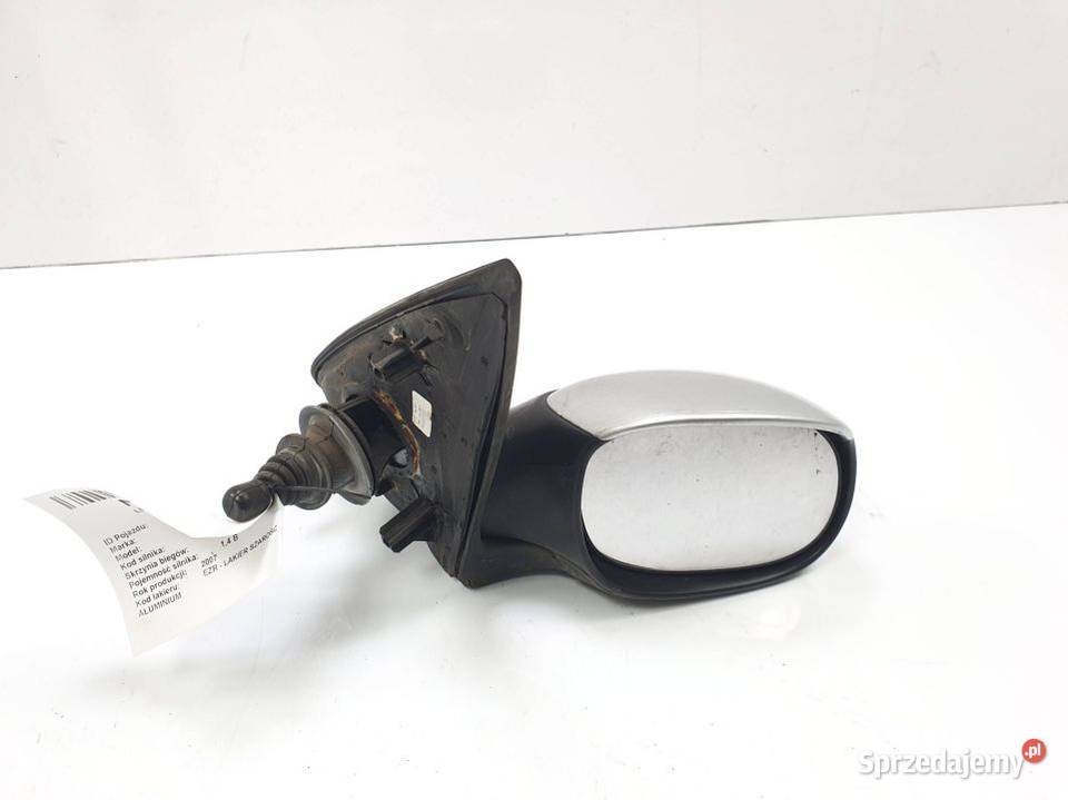 LUSTERKO PRAWE PEUGEOT 206 96437171XT MANUALNE
