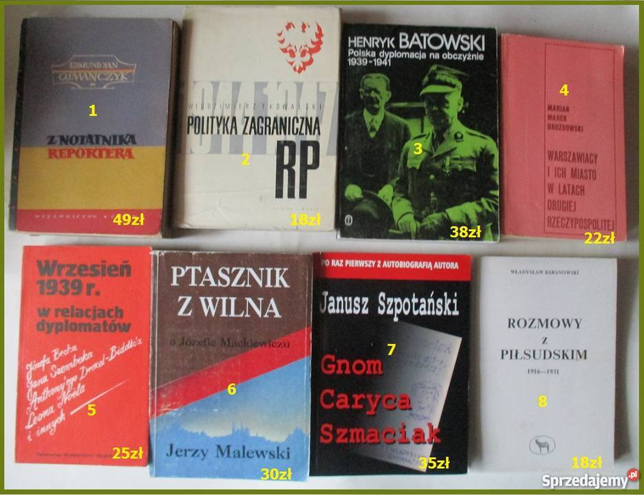 historia polityka wojna dyplomacja materiały Książki naukowe i popularnonaukowe Łódź
