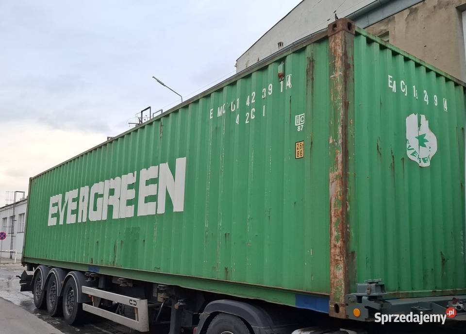 Kontener magazynowy 40DC12 metrowy Używany Łódź sprzedam