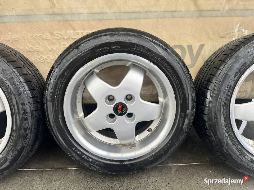 Alufelgi 4x100 z Oponami Letnimi 19555R15 Dębica