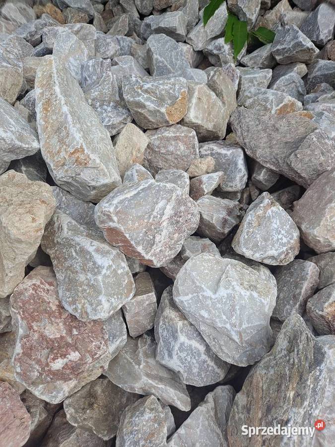 Kamień ozdobny różowy ogrodowy gabion 60120 mm Kraków sprzedam