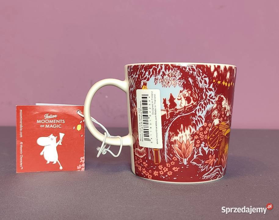 Muminki KUBEK Moomin Arabia Finland specjalny na Jasień