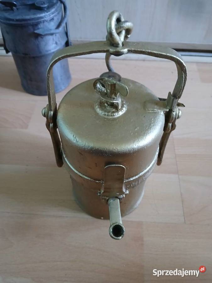 Stara lampa na karbid Kraków
