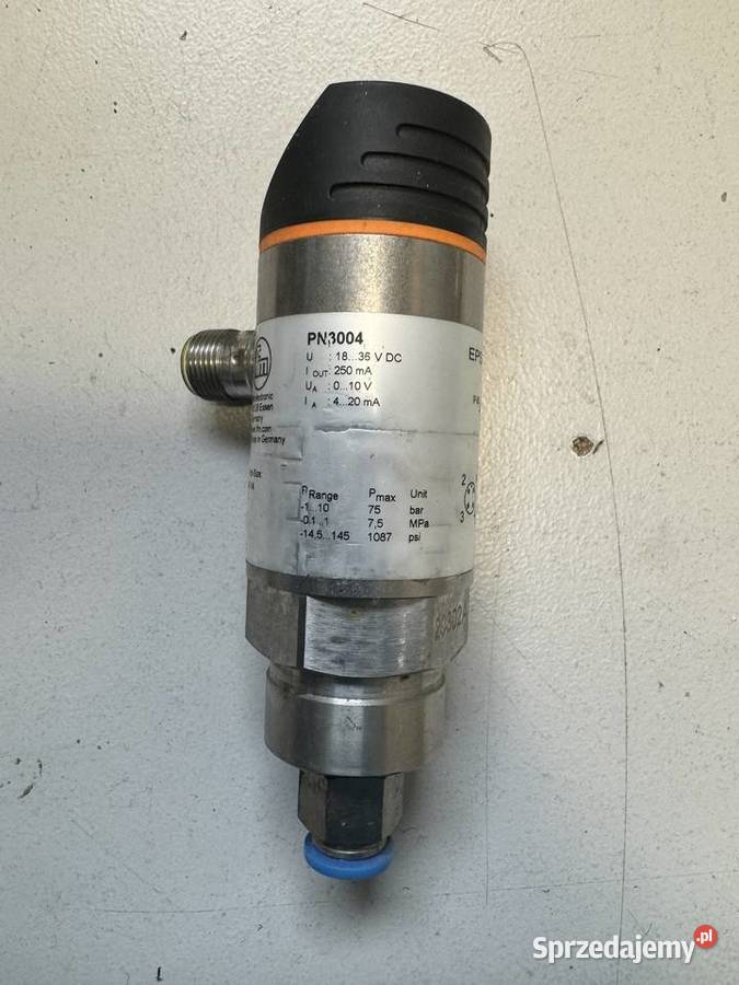 Elektroniczny czujnik ciśnienia ifm electronic łódzkie Bratoszewice