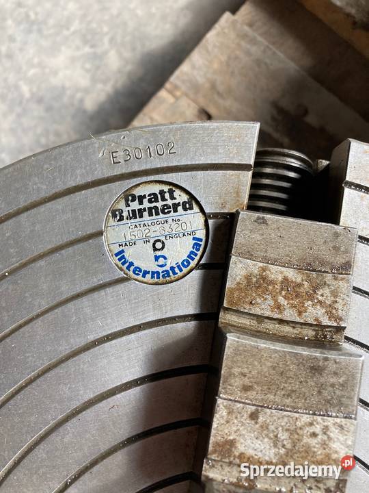 Uchwyt tokarski Pratt Burnerd fi 315 FV Produkcja Czarnożyły