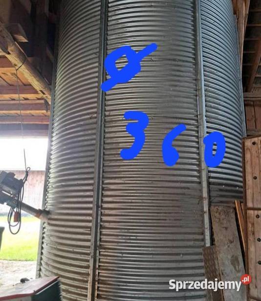 Silos zbożowy silos na zboże 110 ton Pacanów