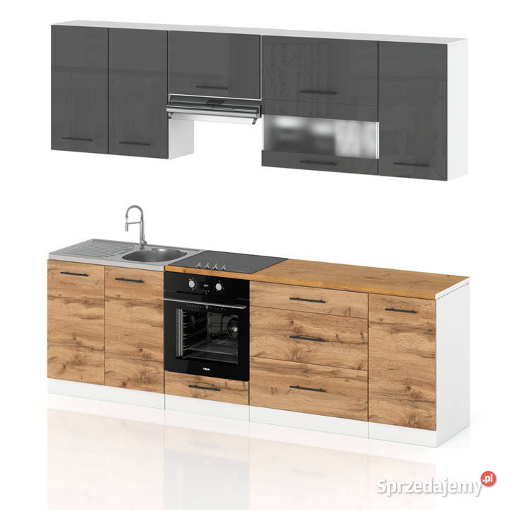 Meble Kuchenne Zestaw Kuchnia Marocco 26m 260cm Elbląg