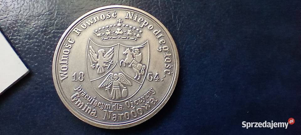 Stare monety Wolność Równość Niepodległość Talar Numizmatyka Lesko