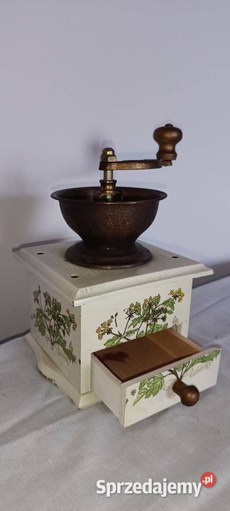 Piękny unikatowy młynek do mielenia kawy pieprzu Tarnów