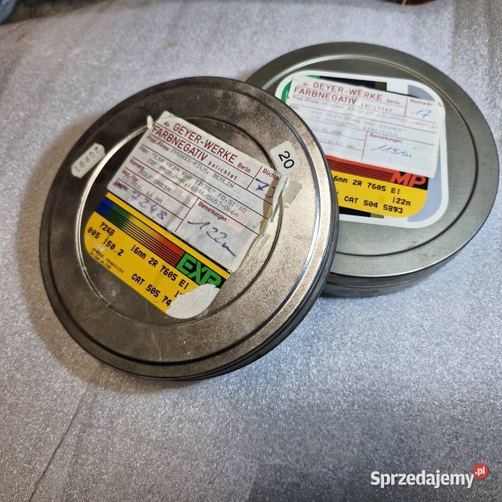 Puszka 16mm GEYERWERKE Berlin ZDF David Slama Polanów