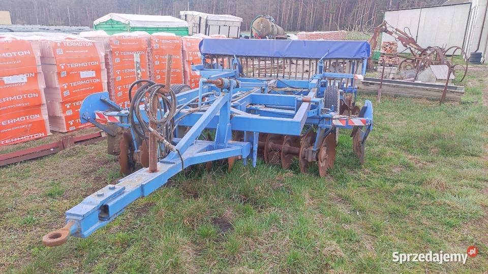 Talerzówka Frost 3m z siewnikiem do poplonu wał Brzostów
