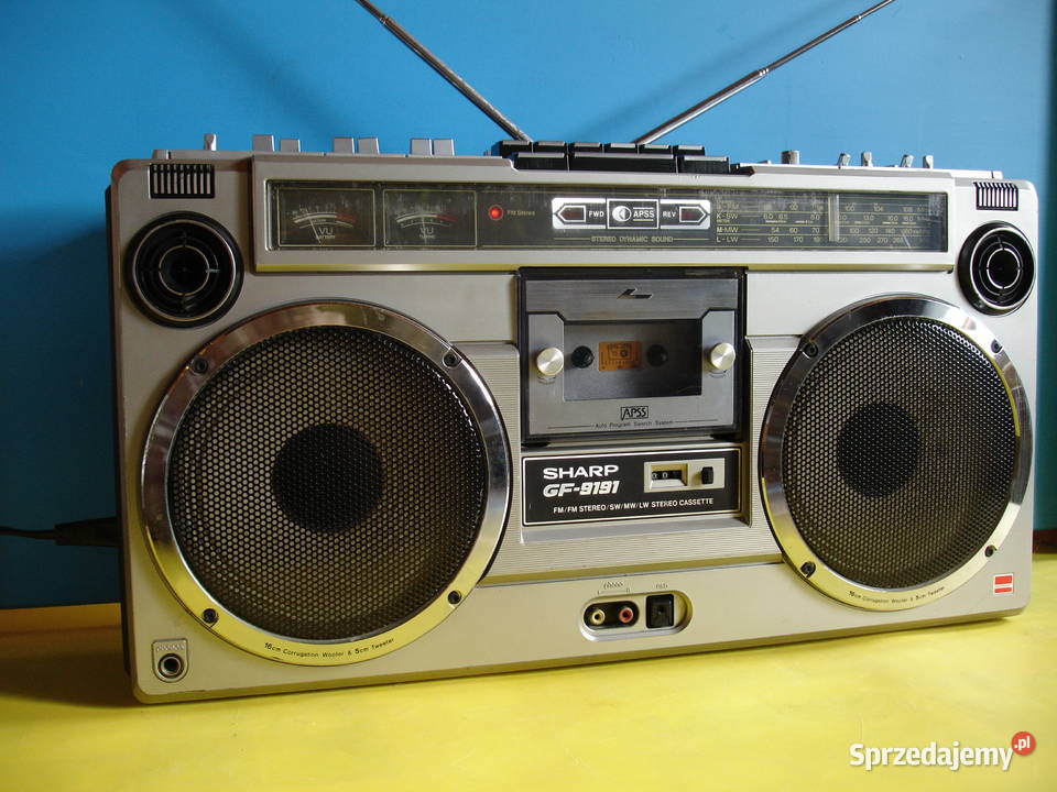Radiomagnetofon SHARP GF9191 Zielona Góra