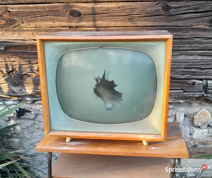Stary telewizor lampowy TESLA zabytek retro sprzedam