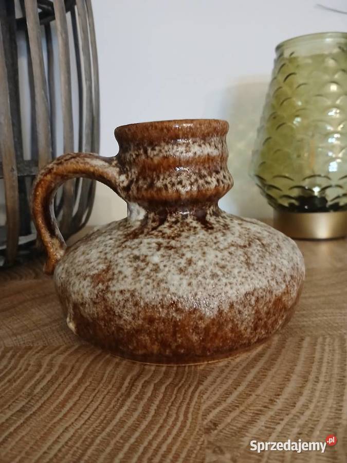 Dzbanek wazon ceramiczny Fat Lava z Niemiec