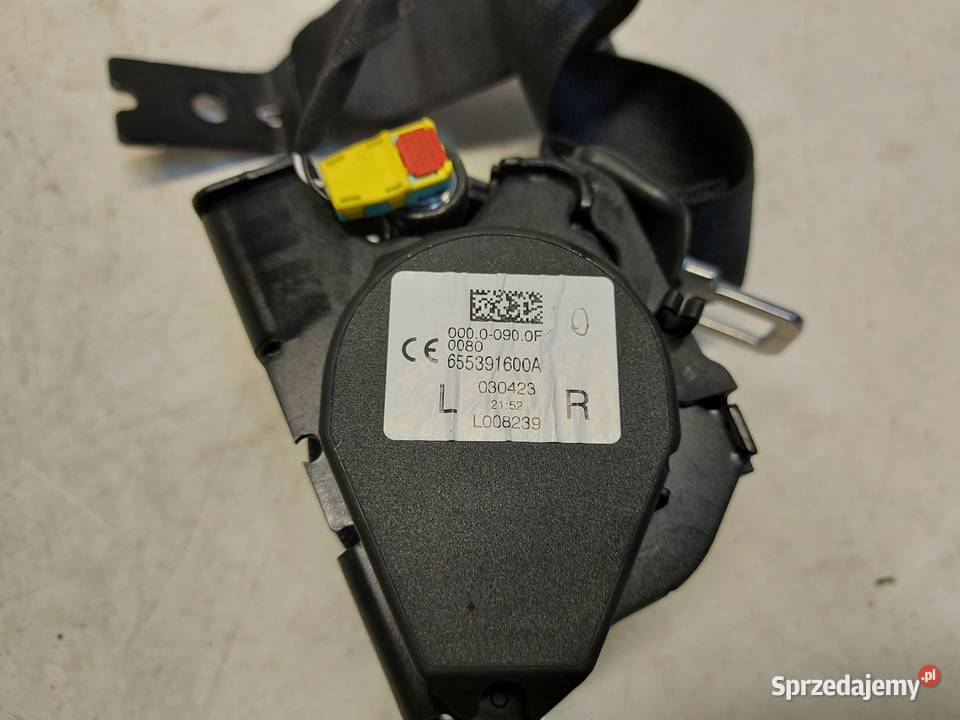 TESLA MODEL Y 2023r Pas bezpieczeństwa tył prawy osobowe dolnośląskie