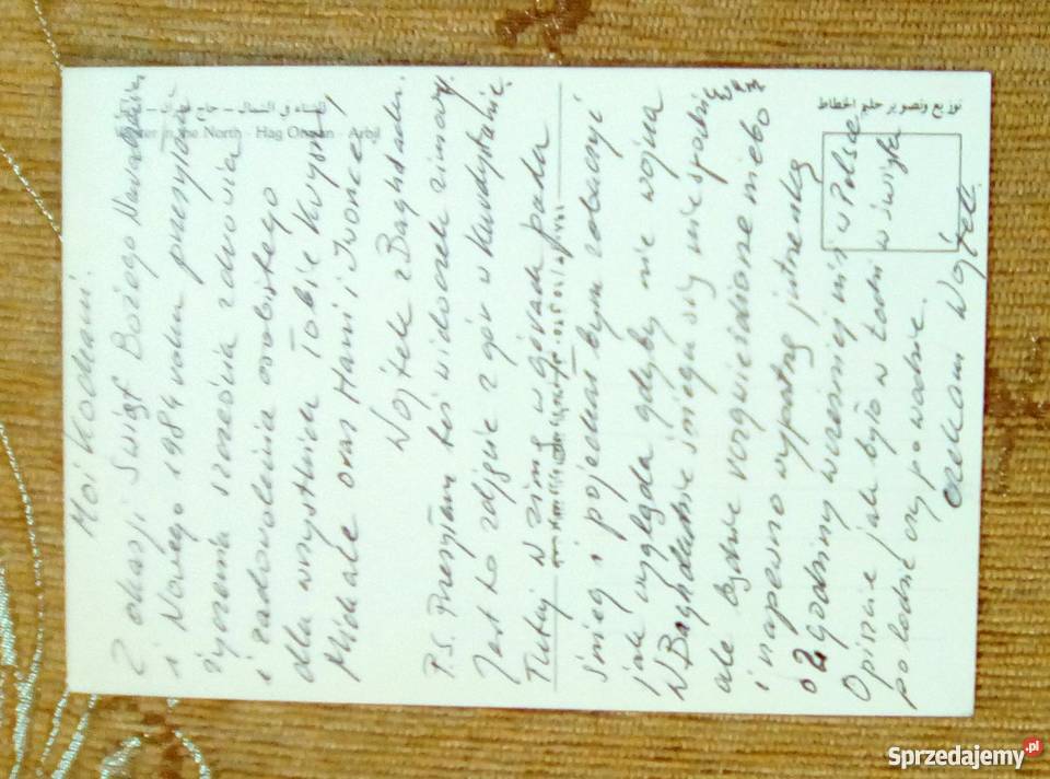 WIDOK ZIMOWY NA GÓRY W KURDYSTANIE Pocztówki i karty telefoniczne Kolekcje sprzedam