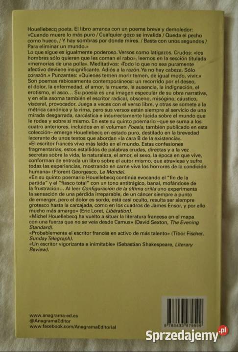 Michel Houellebecq Configuración De La ltima Warszawa
