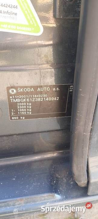 Skoda Oktavia 2008 18tsi Octavia Małomierzyce