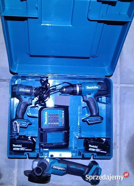 Zestaw combo Makita wkrętarka zakrętarka plus Sułkowice sprzedam