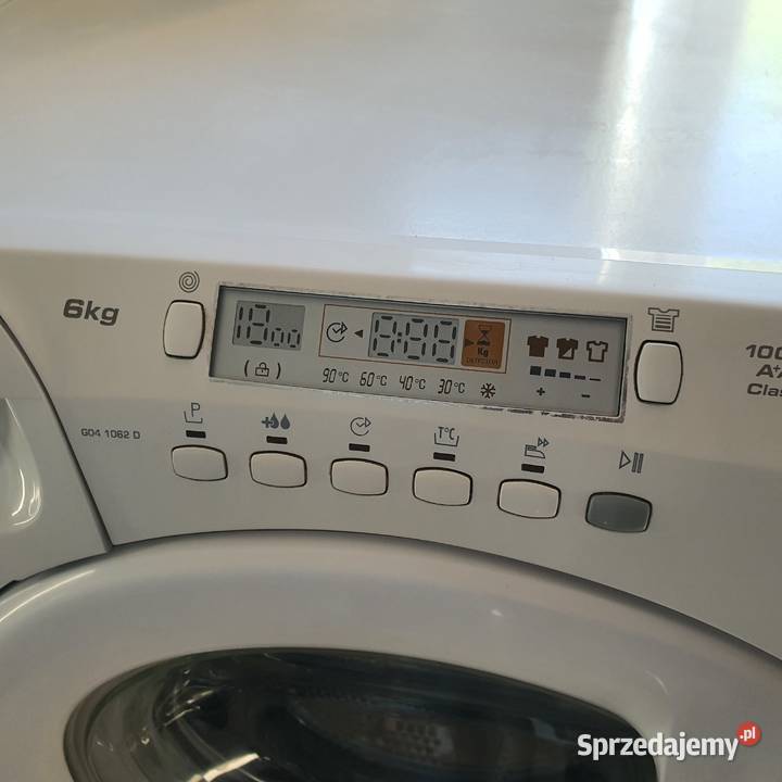 Pralka Candy CS4 1062D Slim 6 1000 obrmin biały