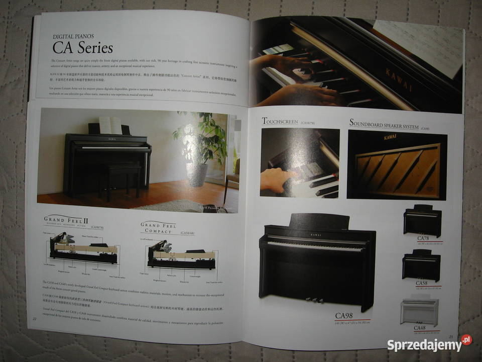 Kawai 2018 Products Catalogue katalog pianin i