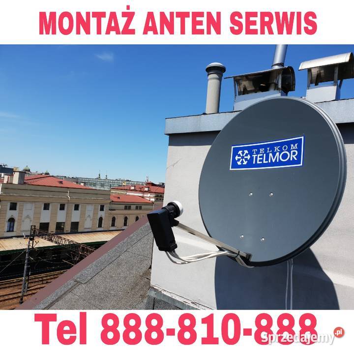 Montaż serwis anten Ojców Skała 888810888 małopolskie serwis
