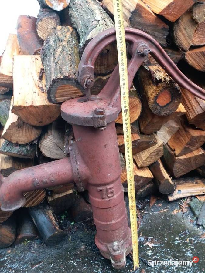 Dekoracja ogrodowaZabytkowaPompa Barlinek