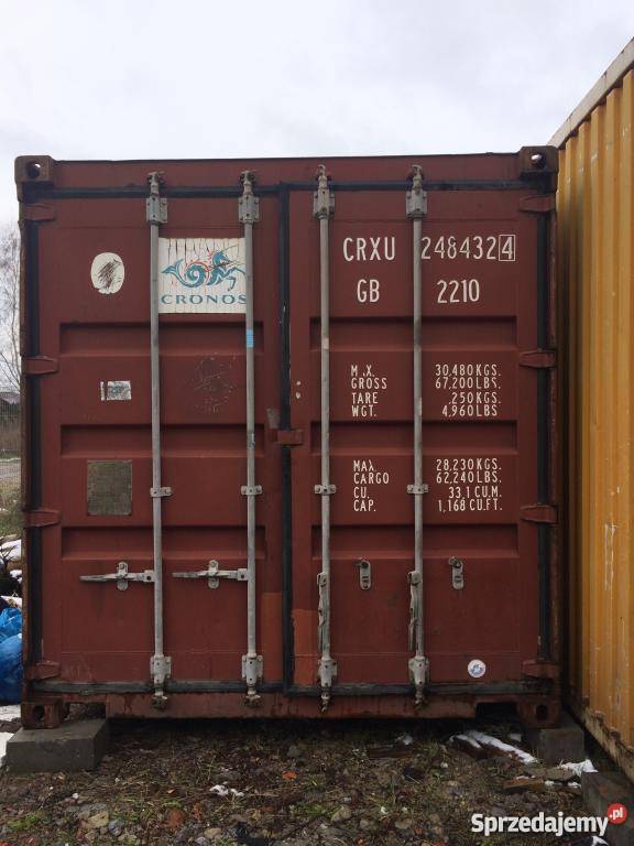 Kontener morski kontener magazynowy Dolny Śląsk Wrocław