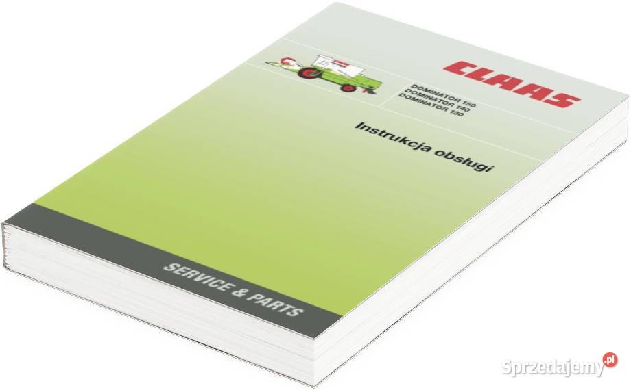 Instrukcja obsługi Claas Dominator 150 140 130 wielkopolskie Szamotuły