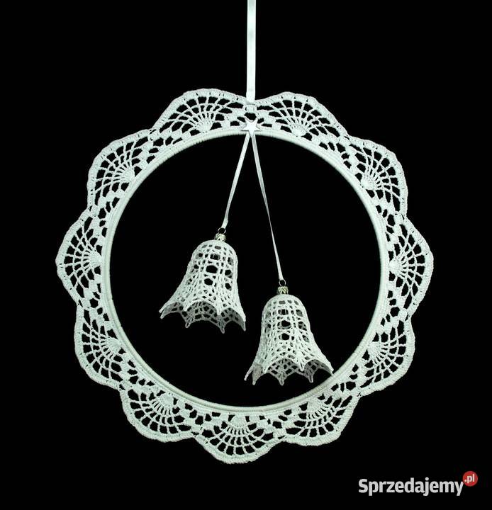 Zawieszka ozdoba na okno szydełkowa 28 Z170 Kluczbork