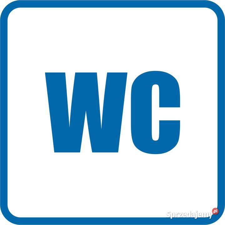 Naklejka znak informacyjny oznaczenie WC RA013 małopolskie Kamionna