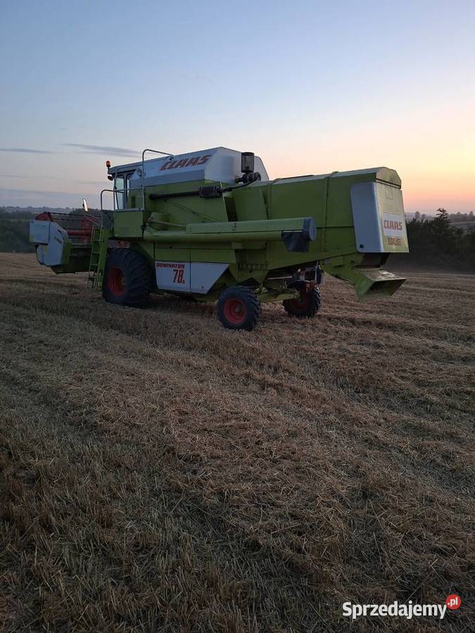 CLAAS DOMINATOR 78 39M stół 2x kosa rzepak