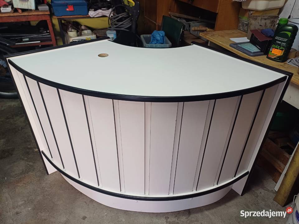 Biurko Lada narożna do salonu biura recepcji 80cm Buk sprzedam