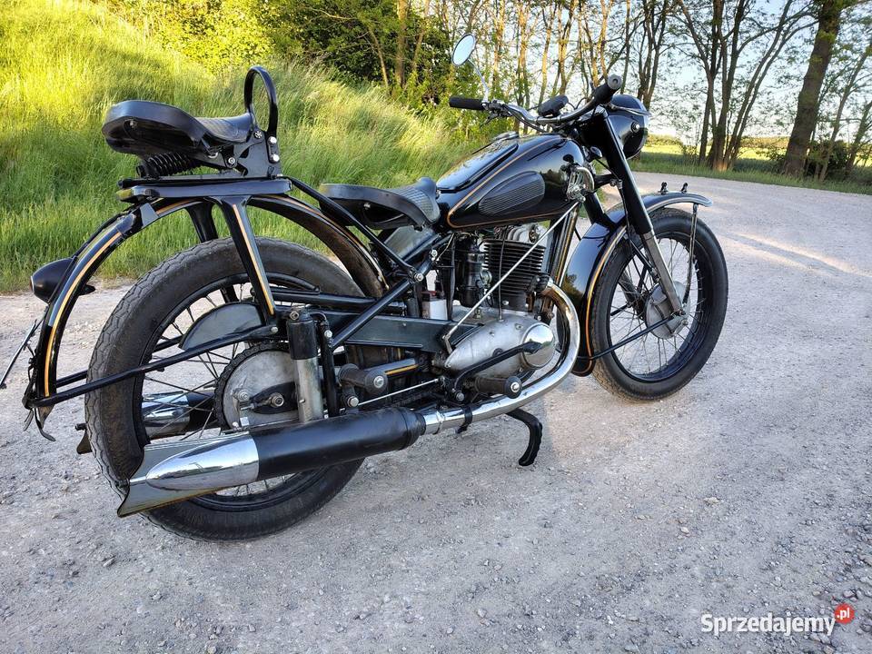 Motocykl Iż 49 1954r manualna Rozprza