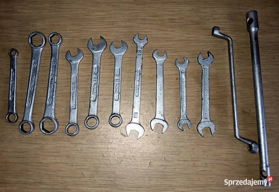 Klucze płaskie oczkowe rurkowe