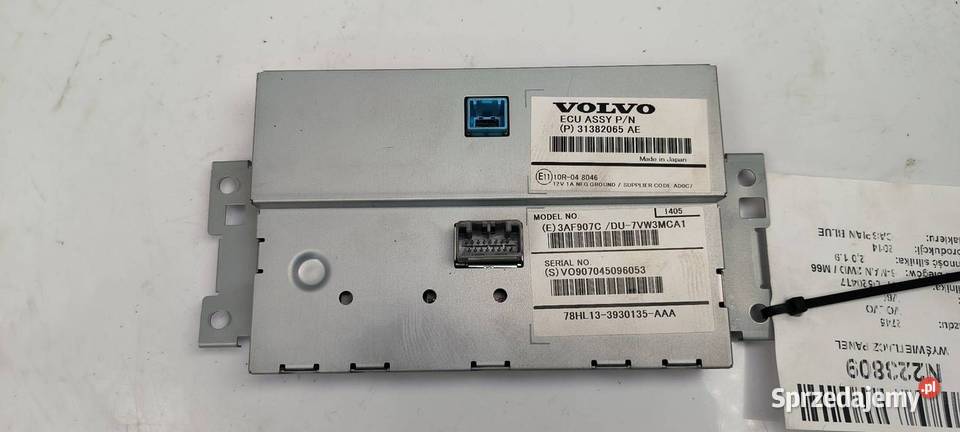 WYŚWIETLACZ PANEL VOLVO V60 31382065AE kujawsko-pomorskie Lipno sprzedam